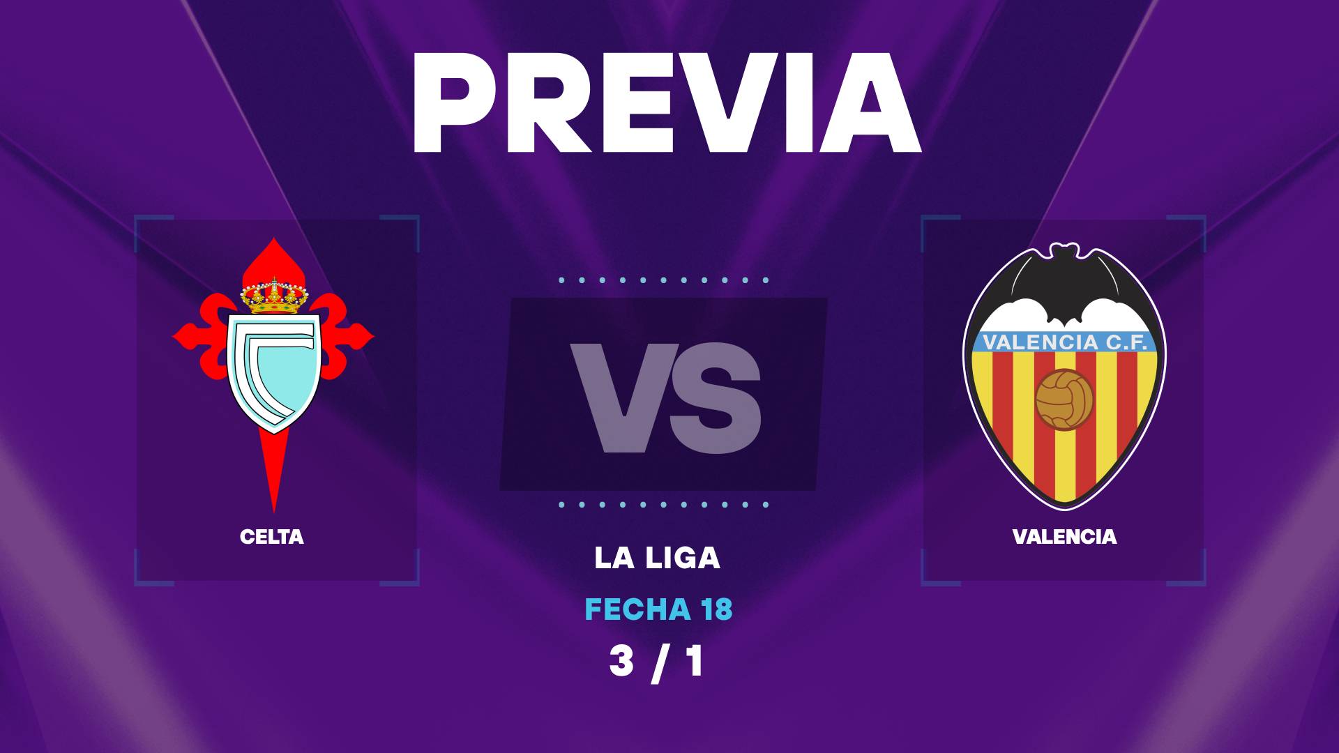 Celta vs Valencia: horarios y posibles formaciones por el duelo en La Liga