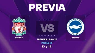 Liverpool vs Brighton: donde ver y horarios del partido por Premier League