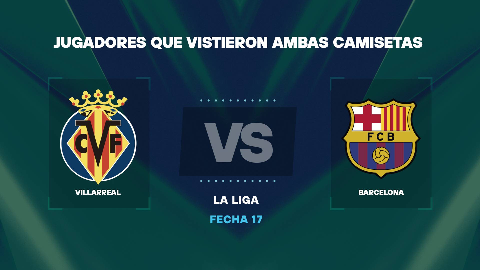 Jugadores que jugaron en Villarreal y Barcelona