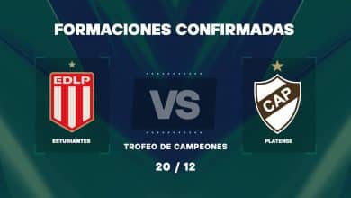 Trofeo de Campeones: Alineaciones de Estudiantes vs Platense