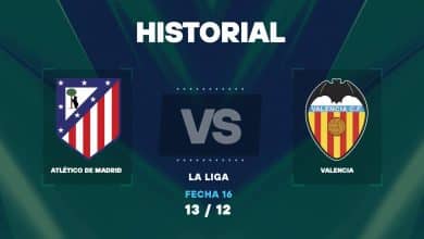 Atlético de Madrid vs Valencia: historial entre ambos equipos
