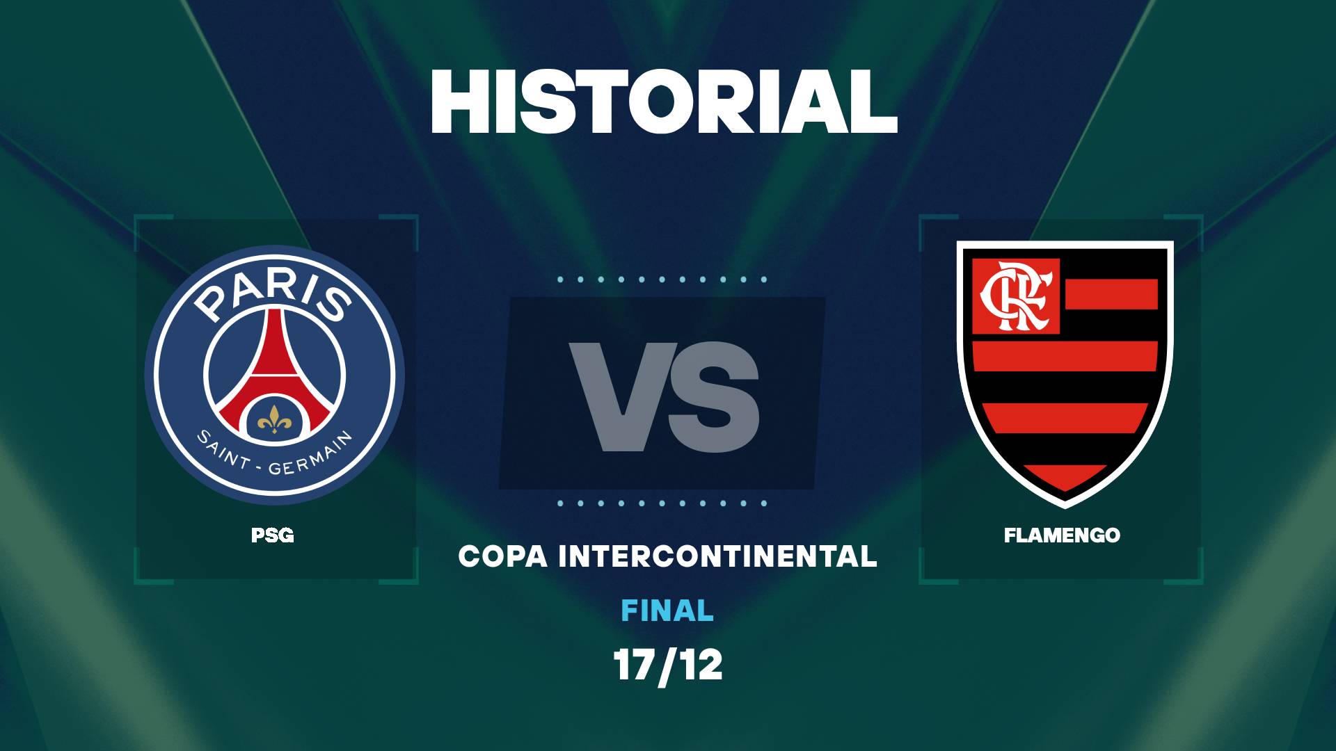 PSG vs Flamengo: historial entre ambos equipos