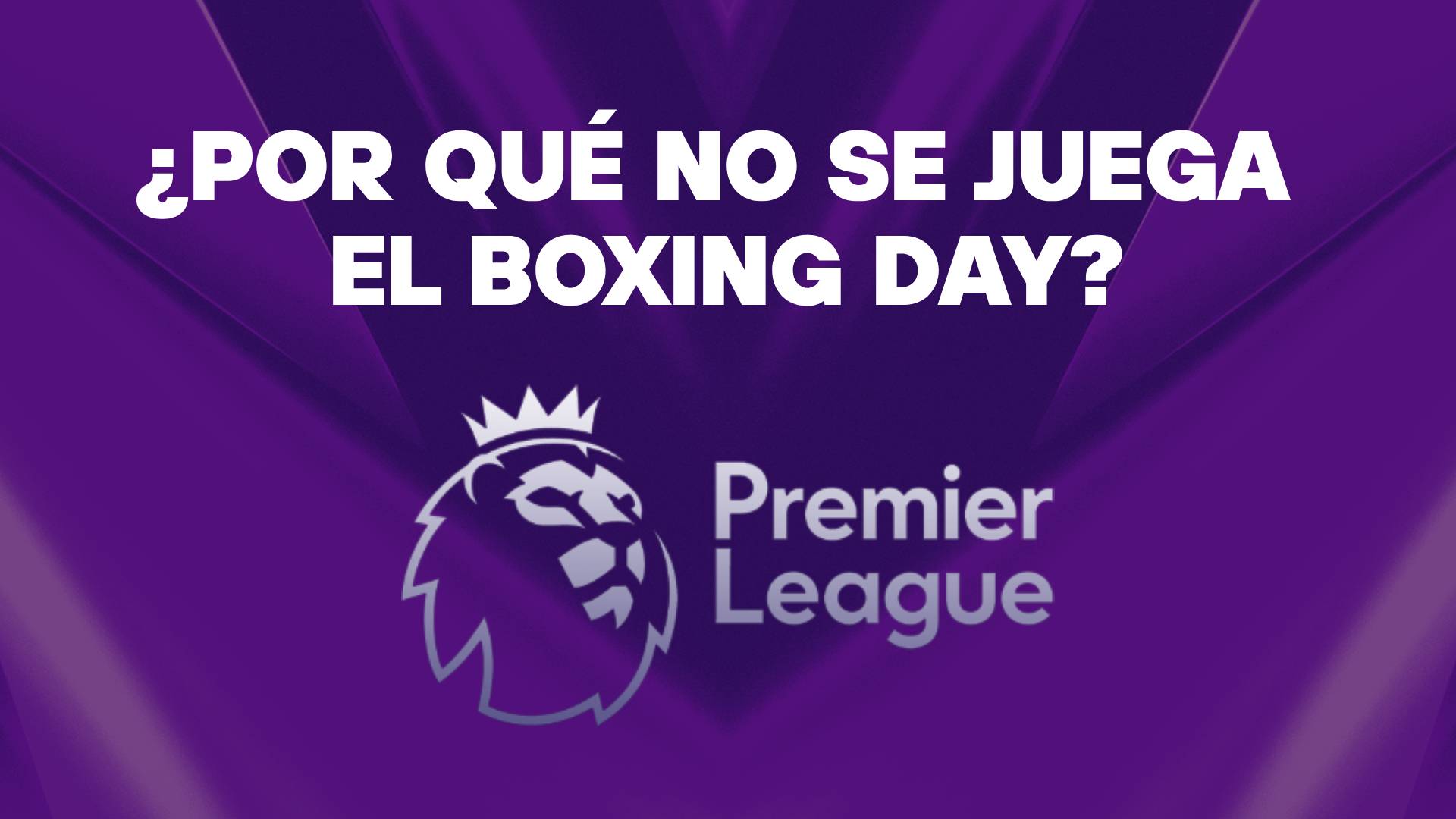 Premier League - Boxing Day