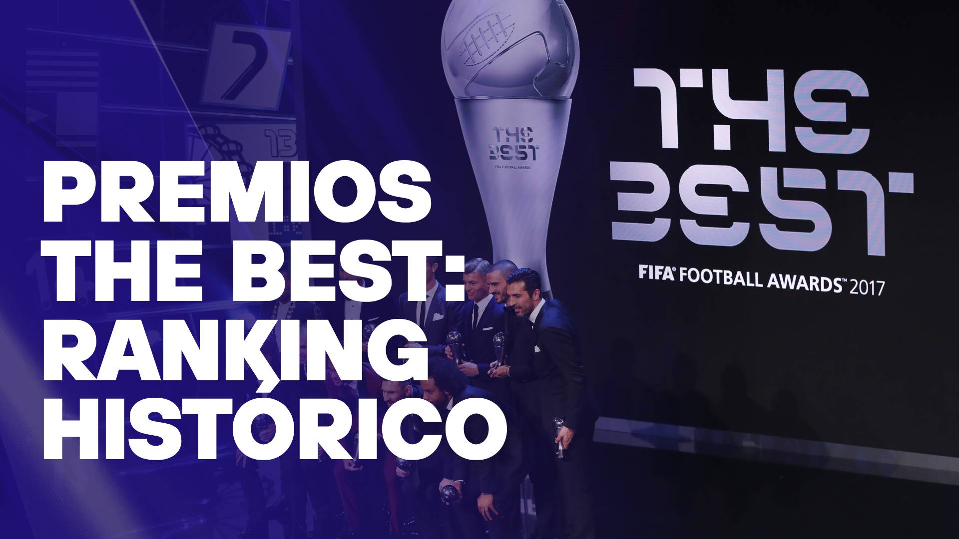 Premios The Best - Ranking histórico