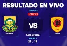 Sudáfrica vs Angola: resultado EN VIVO y estadísticas de la Copa África