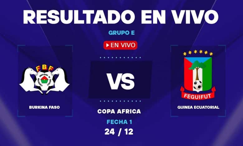 Burkina Faso vs Guinea Ecuatorial: resultado EN VIVO y estadísticas de la Copa Africana