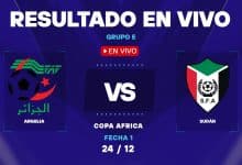 Argelia vs Sudán: resultado EN VIVO y estadísticas de la Copa África