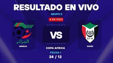 Argelia vs Sudán: resultado EN VIVO y estadísticas de la Copa África