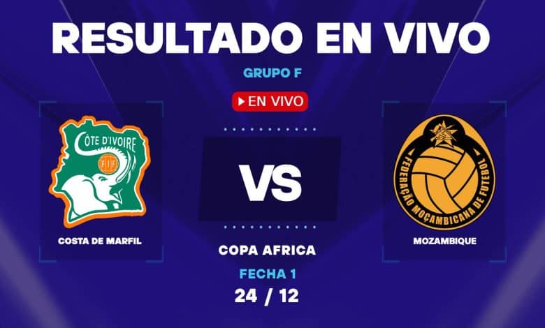Costa del Marfil vs Mozambique: resultado EN VIVO y estadísticas de la Copa África