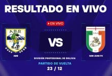 ABB vs San Juan: resultado EN VIVO y estadísticas por el descenso en Bolivia
