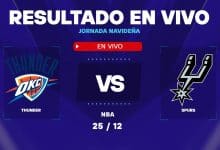 Thunder vs Spurs: resultado EN VIVO y estadísticas de la NBA de Navidad