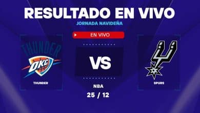 Thunder vs Spurs: resultado EN VIVO y estadísticas de la NBA de Navidad