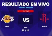 Lakers vs Rockets: resultado EN VIVO y estadísticas del partido de NBA por Navidad