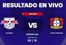 Leipzig vs Leverkusen: resultado EN VIVO y estadísticas del partido