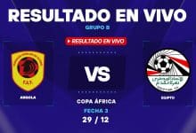 Angola vs Egipto: resultado EN VIVO y estadísticas por la Copa África