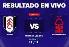 Fulham vs Forest: resultado EN VIVO y estadísticas de la Premier League