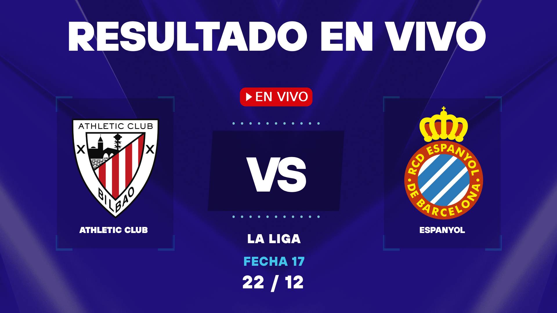 Athletic vs Espanyol: resultado EN VIVO y estadísticas del duelo por La Liga