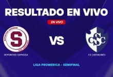 Saprissa vs Cartaginés resultado en vivo