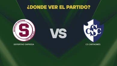 Saprissa vs Cartaginés donde ver en vivo