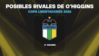 Posibles rivales de O'Higgins en la Fase 2 de Libertadores