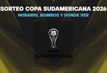 Sorteo Copa Sudamericana 2026: cuando es, donde verlo y bombos