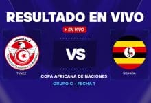 Túnez vs Uganda Copa Africana