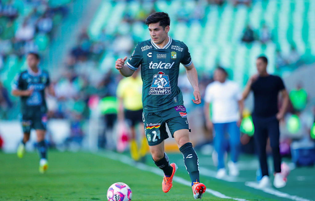 José Alfonso Alvarado con Club León en 2025