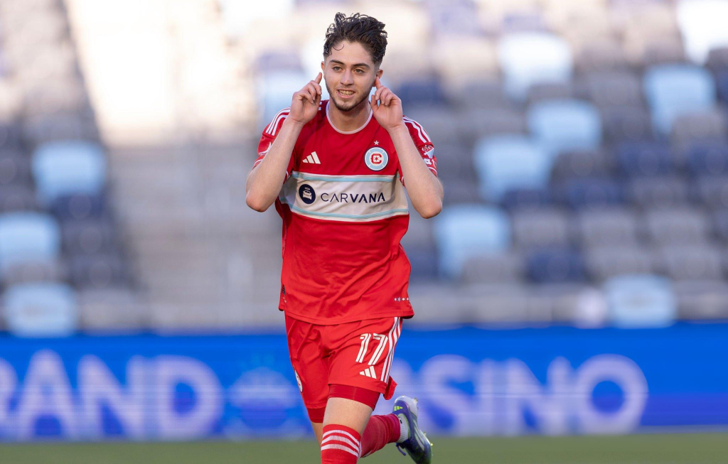 Brian Gutiérrez con Chicago Fire en 2025