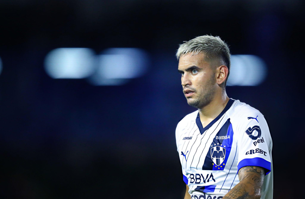 Sebastián Vegas con Monterrey en 2024