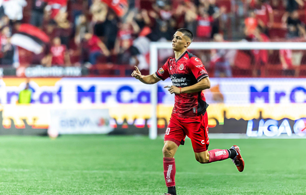 Ezequiel Bullaude con Xolos de Tijuana en 2025