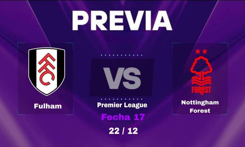 Fulham vs Nottingham Forest