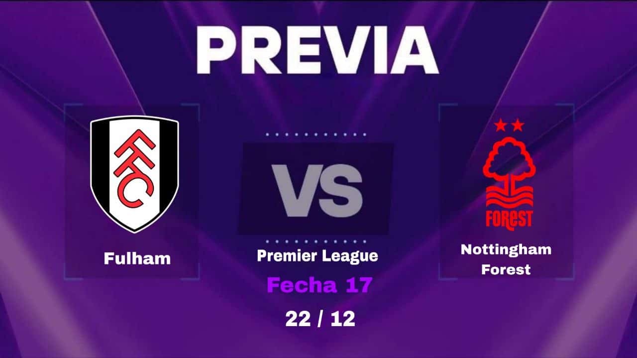 Fulham vs Nottingham Forest