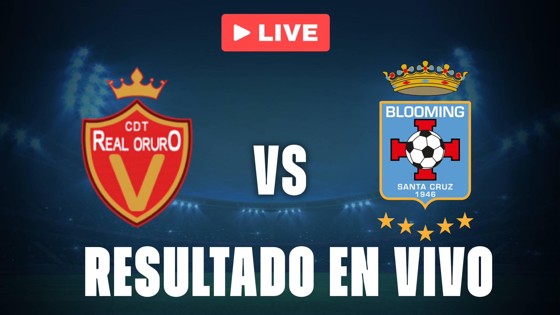 Oruro vs Blooming: resultado EN VIVO y estadísticas del encuentro