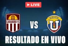 Carabobo vs Universidad Central: resultado EN VIVO y estadísticas del partido