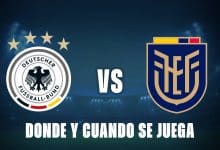 Dónde y cuándo se juega el Ecuador vs Alemania en el Mundial 2026