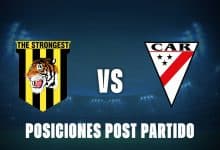 The Strongest vs Always Ready: posiciones post partido en la División Profesional