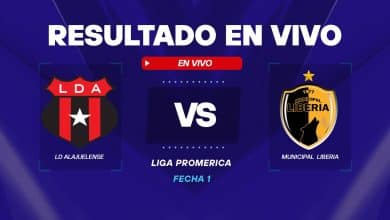 Alajuelense vs Municipal Liberia resultado en vivo