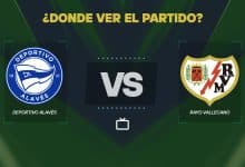 Alavés vs Rayo Vallecano donde ver
