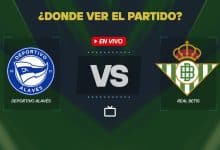 Alavés vs Real Betis donde ver