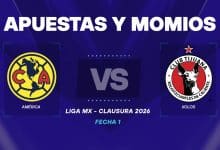 América vs Xolos momios