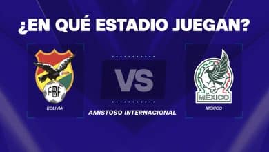 Bolivia vs México estadio