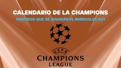 Calendario de la Champions League - partidos miércoles