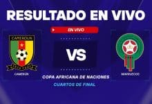 Camerún vs Marruecos resultado
