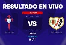 Celta de Vigo vs Rayo Vallecano resultado