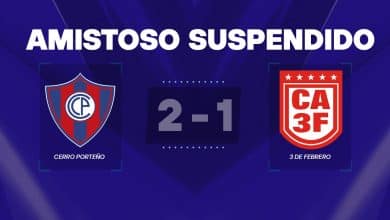 Cerro Porteño vs 3 de Febrero suspendido