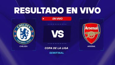 Chelsea vs Arsenal resultado en vivo