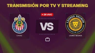 Chivas vs Leones Negros transmisión