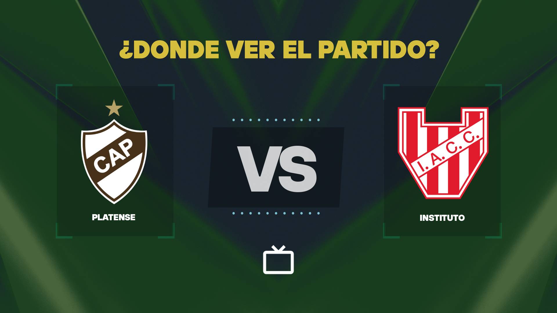 ¿Qué canal pasa Platense vs Instituto hoy: dónde ver y EN VIVO la Liga Profesional