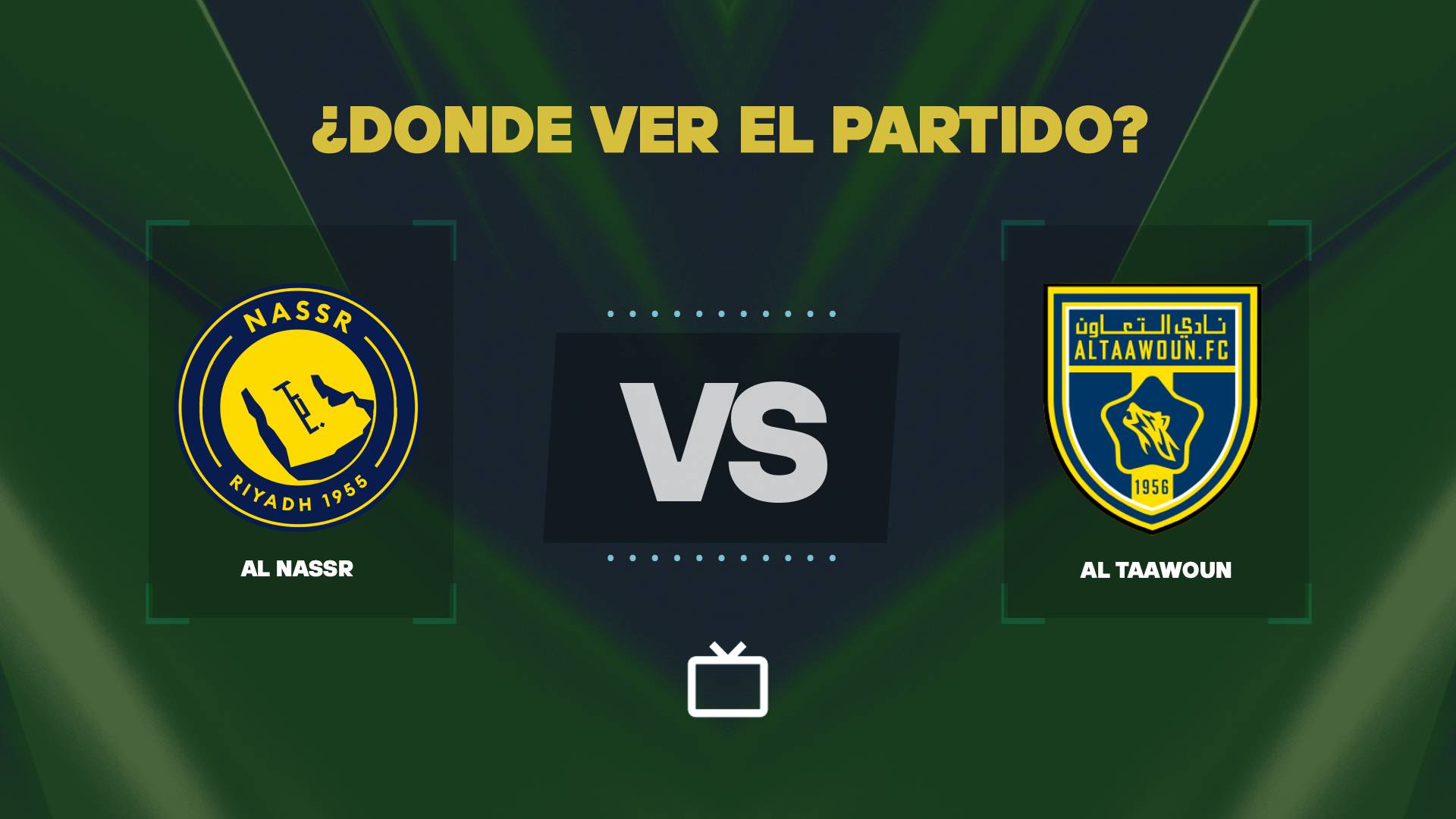 ¿Qué canal pasa Al Nassr vs Al Taawoun hoy: dónde ver a Cristiano Ronaldo y EN VIVO la Saudi Pro League