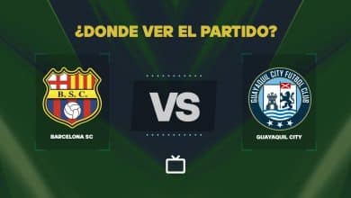 ¿Qué canal pasa Barcelona vs Guayaquil City hoy: dónde ver EN VIVO la Noche Amarilla 2026?